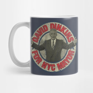 Dinkins For NYC Mayor 1989 Mug